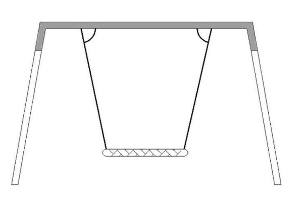 Ringschaukel-Korb Schaukelgestell